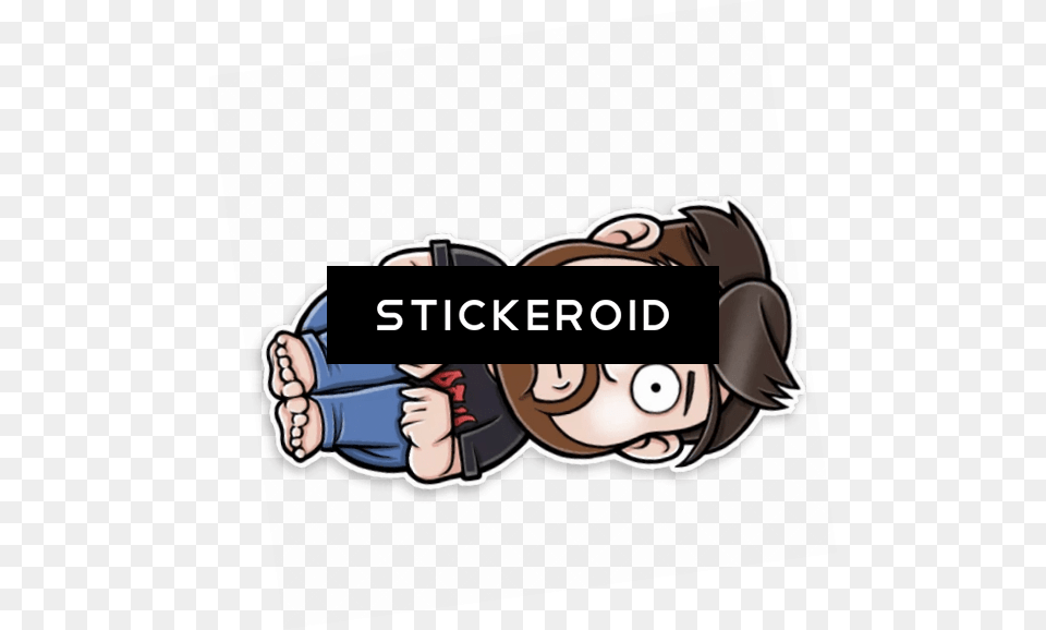 Stressed Shocked Confused Pms Ohuet Stress Cartoon Stickers, Body Part, Hand, Person, Face Free Transparent Png