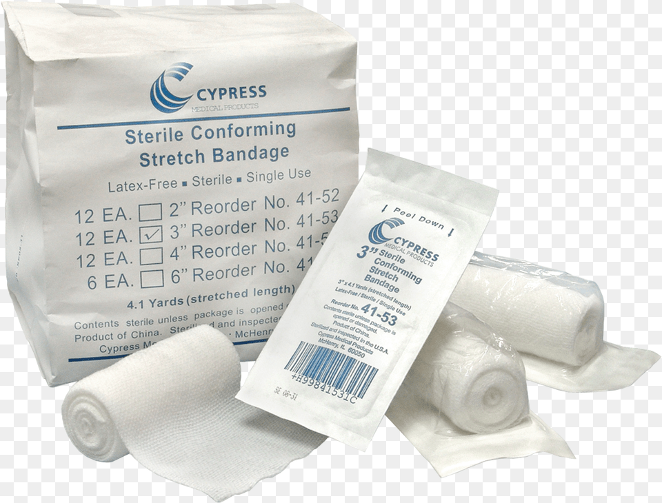 Stretch Conforming Bandages Sterile, Bandage, First Aid Png