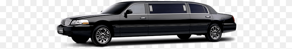 Stretch Limousine Black Limousine, Vehicle, Transportation, Car, Limo Free Png