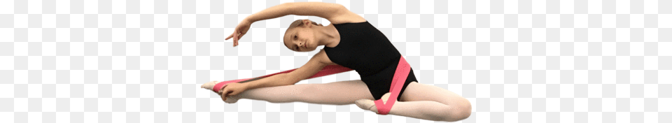 Stretch Strength Ballet Stretch Band Ballet, Acrobatic, Athlete, Gymnast, Gymnastics Free Png Download