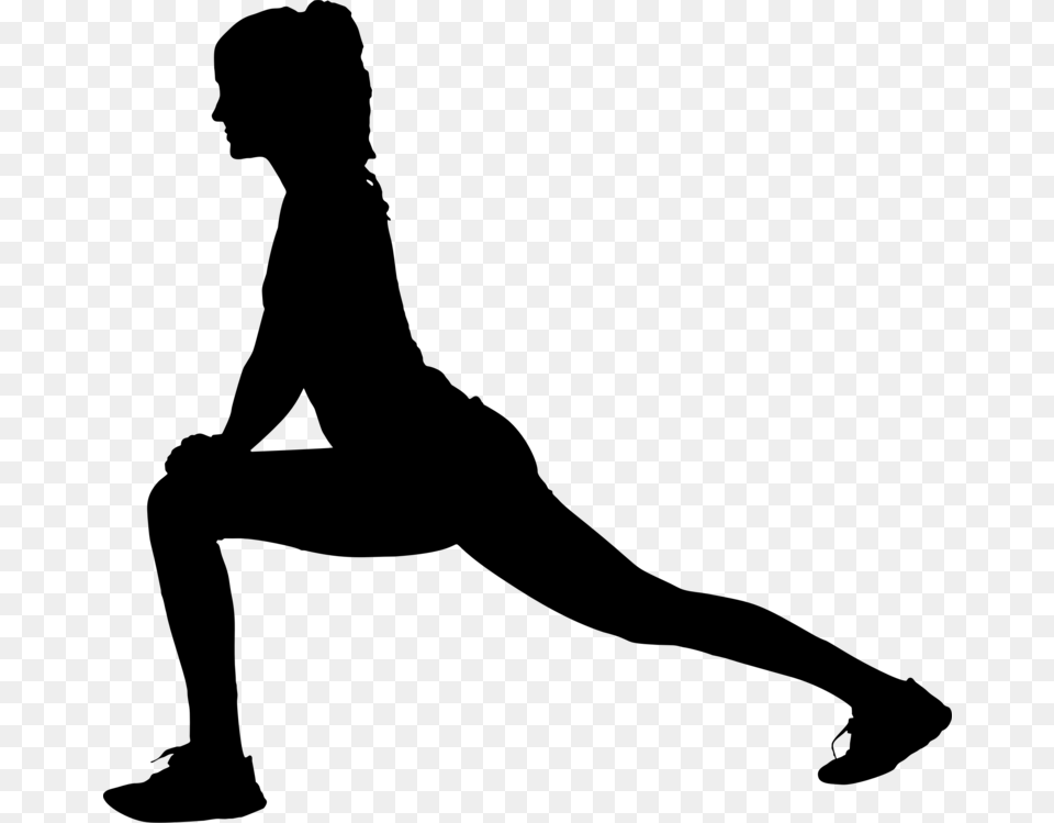 Stretching, Gray Free Png Download