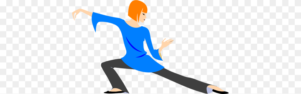 Stretching Yoga Pose, Martial Arts, Person, Sport, Tai Chi Free Png Download