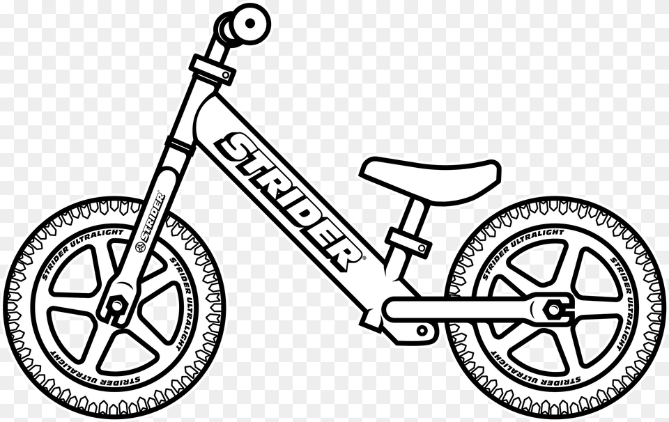 Strider Bike Logo, Vehicle, Transportation, Scooter, Wheel Free Png Download