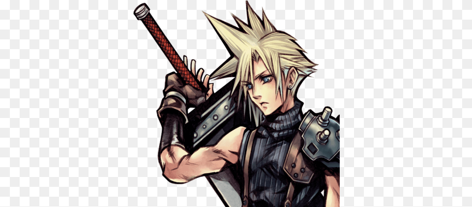 Strife Icon Final Fantasy Dissidia Icon, Book, Comics, Publication, Adult Png Image