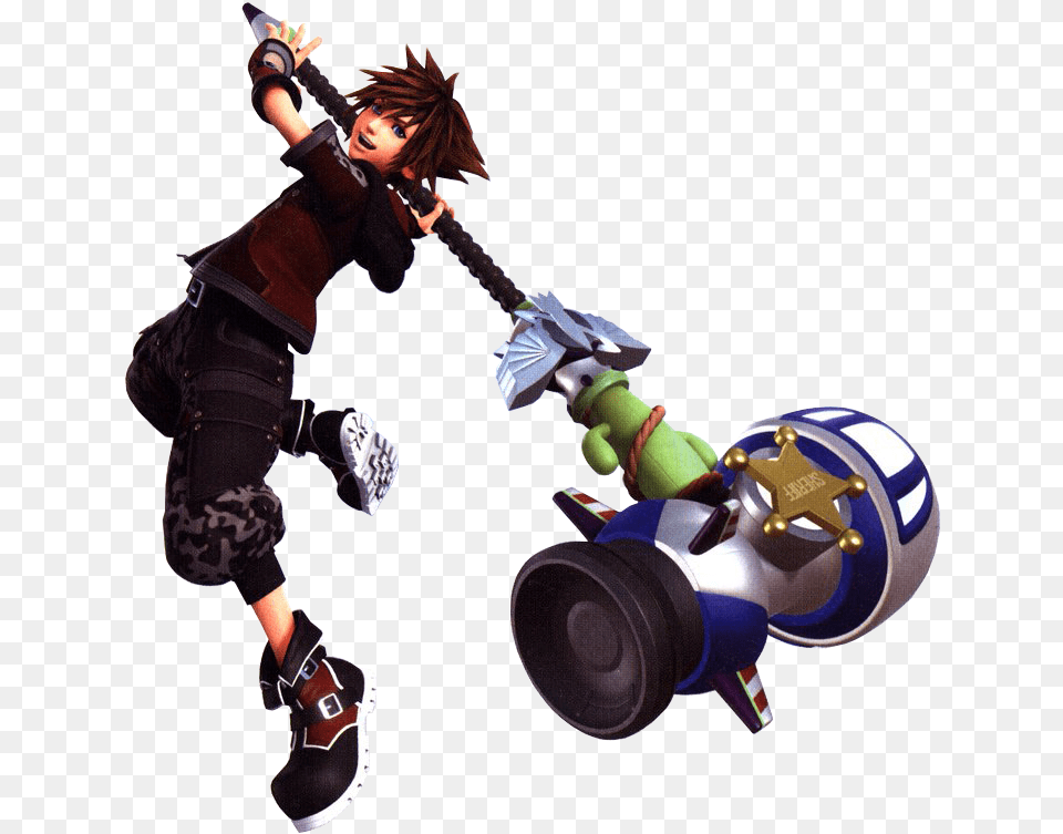 Strike Form Sora Double Form Kh3, Person, Face, Head, Clothing Png Image