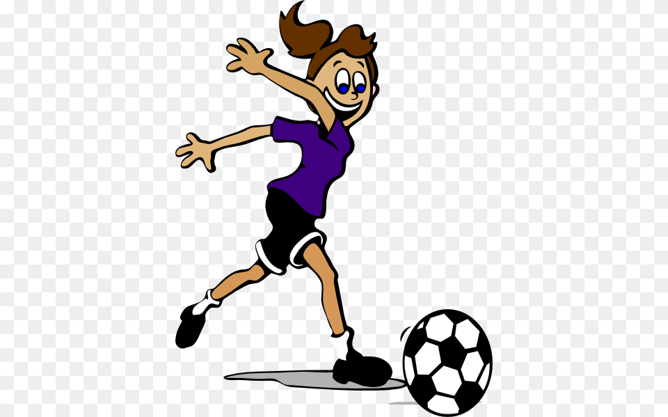 Strikers Clip Art, Kicking, Person, Boy, Child Free Png Download