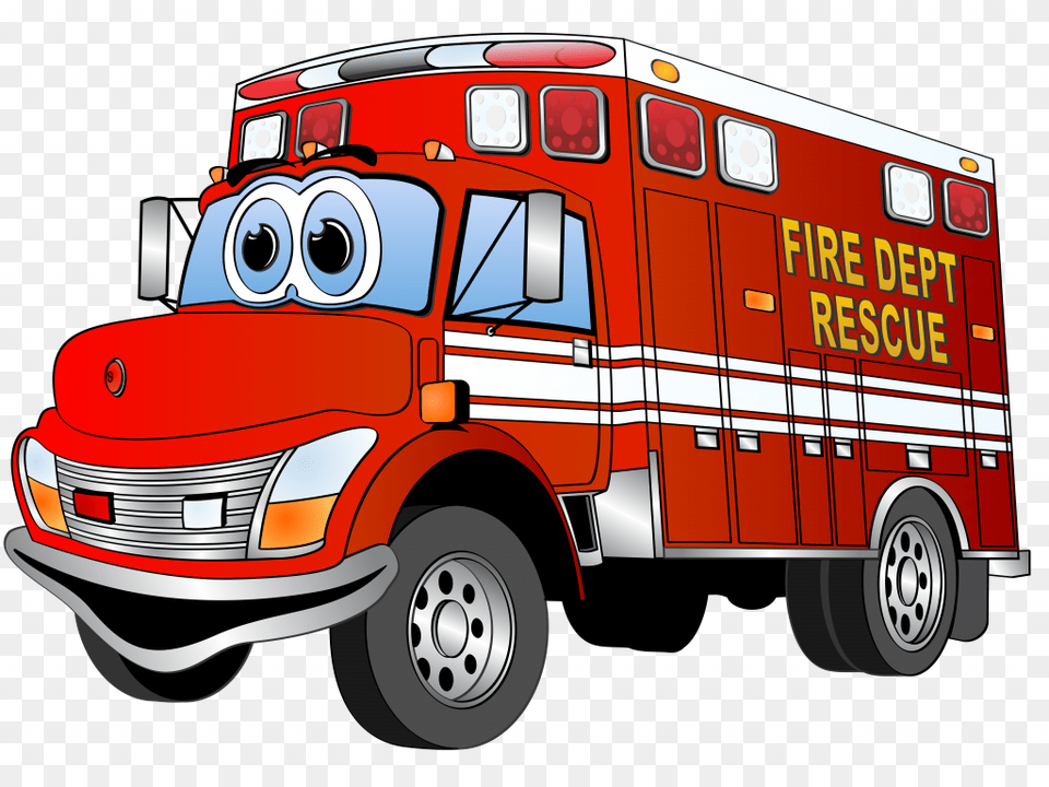 Strikingly Fire Truck Clip Art, Transportation, Vehicle, Van, Machine Png