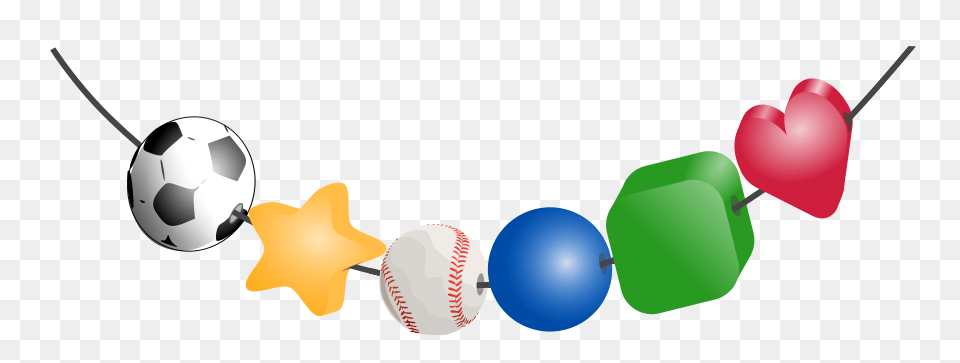 String Of Beads Clipart For Web, Ball, Baseball, Baseball (ball), Sport Free Transparent Png