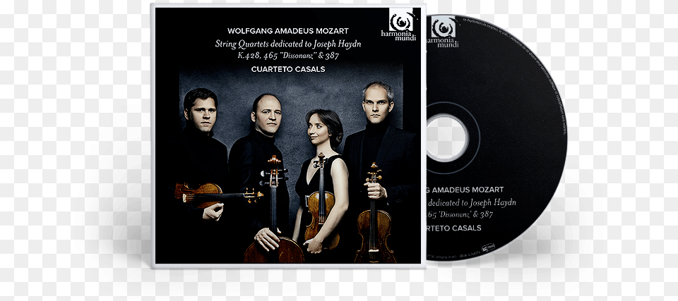 String Quartets K428 465 Amp String Quartets Cuarteto Casals Mozart, Adult, Person, Woman, Female Png Image