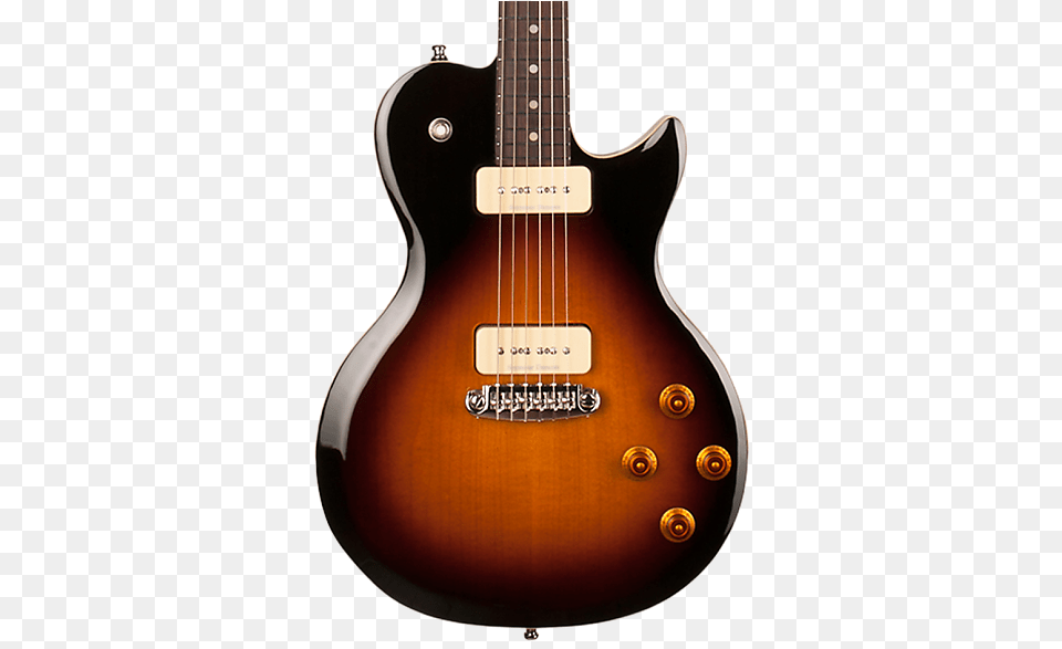 String Through Les Paul, Guitar, Musical Instrument, Electric Guitar Png Image