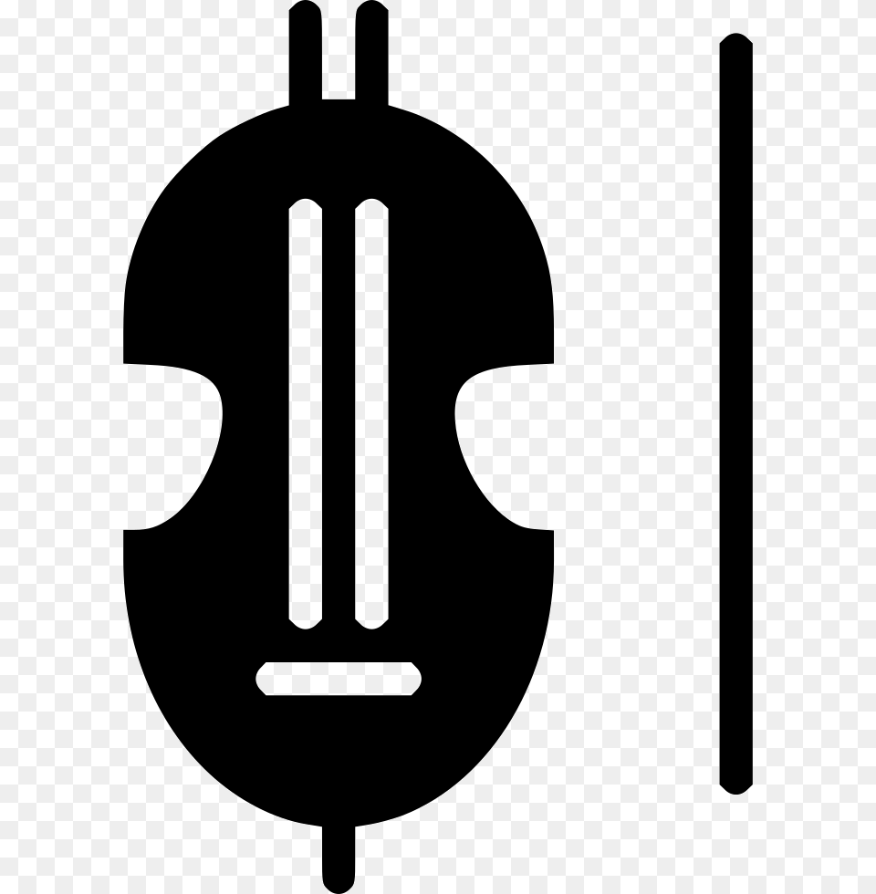 Strings Sign, Stencil, Cello, Musical Instrument Png Image