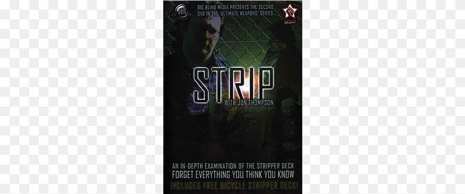 Strip By Jon Thompson Amp Big Blind Media Video Download Strip By Jon Thompson With Stripper Deck Dvd, Advertisement, Poster, Book, Publication Png