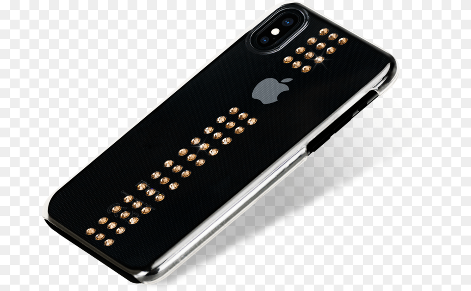 Stripe Clear Clip On Hard Cover With Swarovski Iphone Xs, Electronics, Mobile Phone, Phone Png