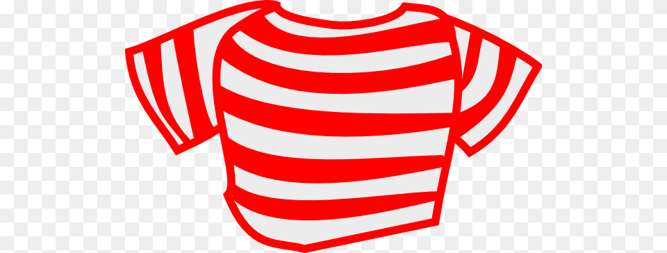 Stripe Clipart, Clothing, Shirt, T-shirt, First Aid Free Png Download
