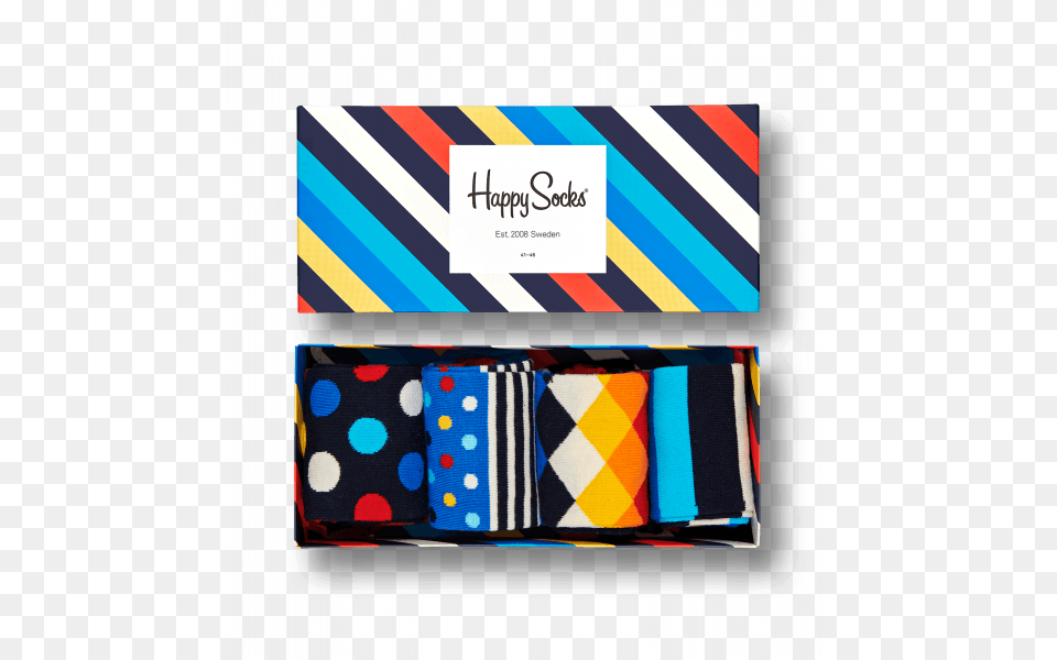 Stripe Gift Box Happy Socks, Accessories, Pattern, Business Card, Paper Free Png