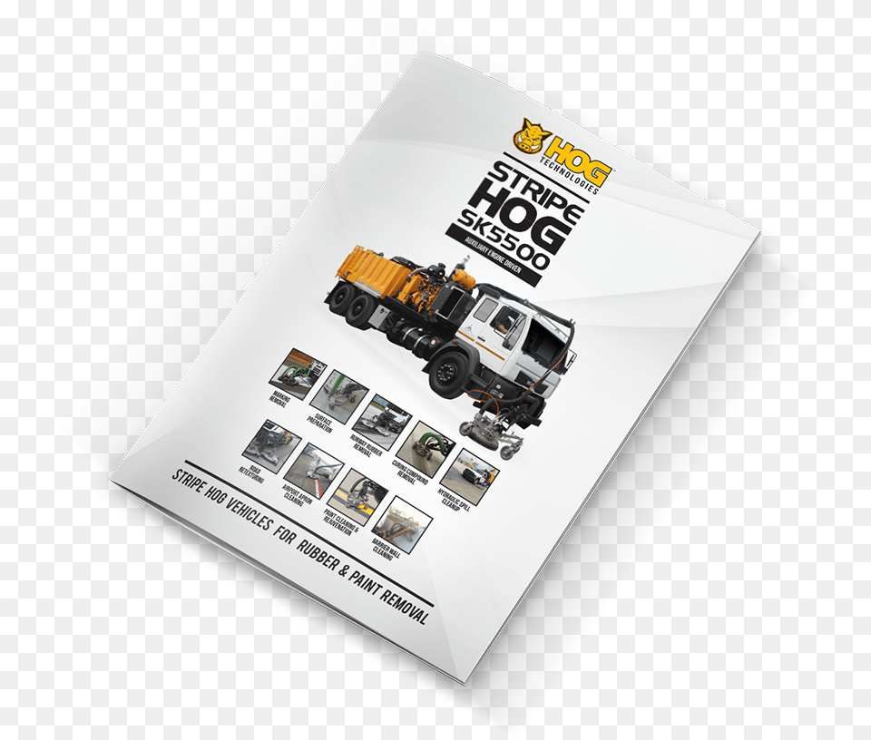 Stripe Hog Sk5500 Spec Sheet Flyer, Advertisement, Poster, Machine, Wheel Png