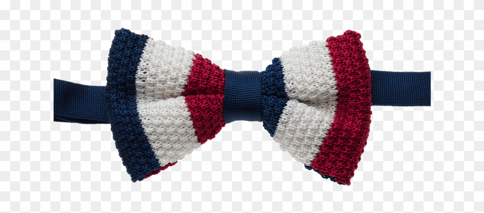 Stripe Knitted Bow Tie Acb Moda, Accessories, Bow Tie, Formal Wear, Clothing Free Png
