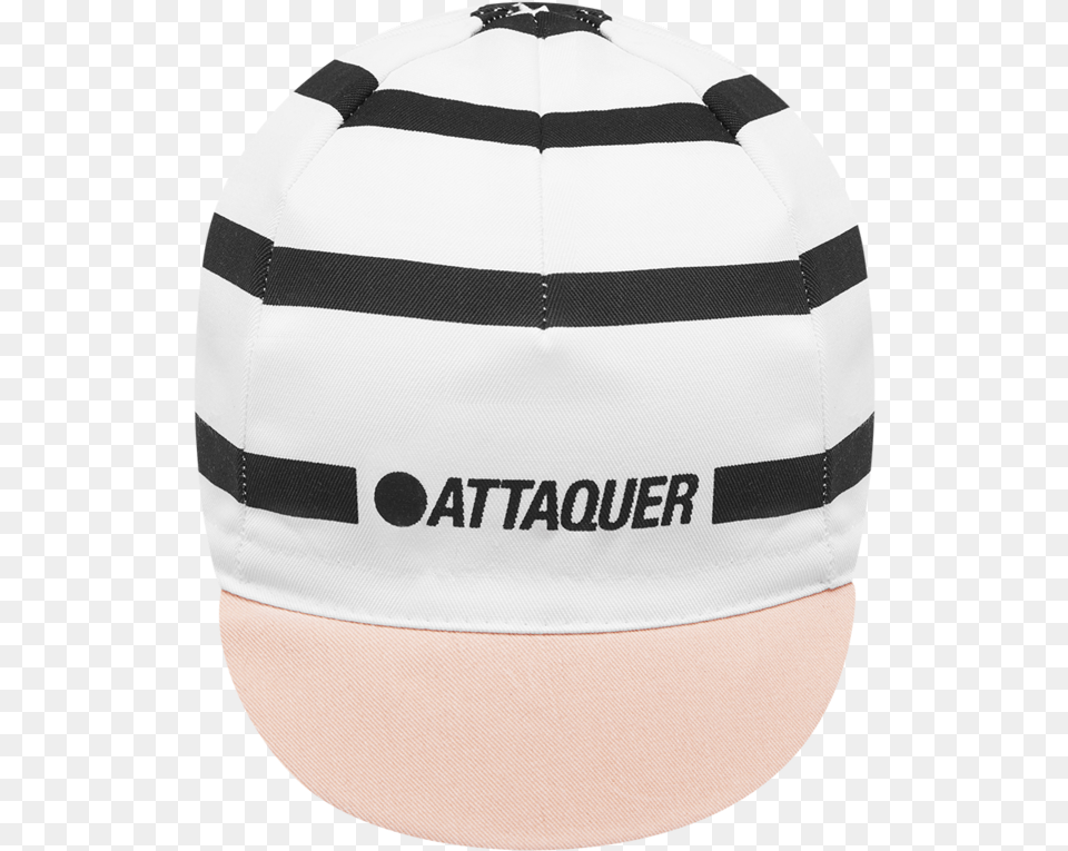 Stripe Logo Cycling Cap Attaquer Water Volleyball, Baseball Cap, Clothing, Hat, Swimwear Png Image
