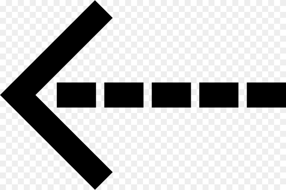 Striped Arrow Pointing Left Flechas Apuntando Hacia La Izquierda, Stencil, Symbol Free Png Download