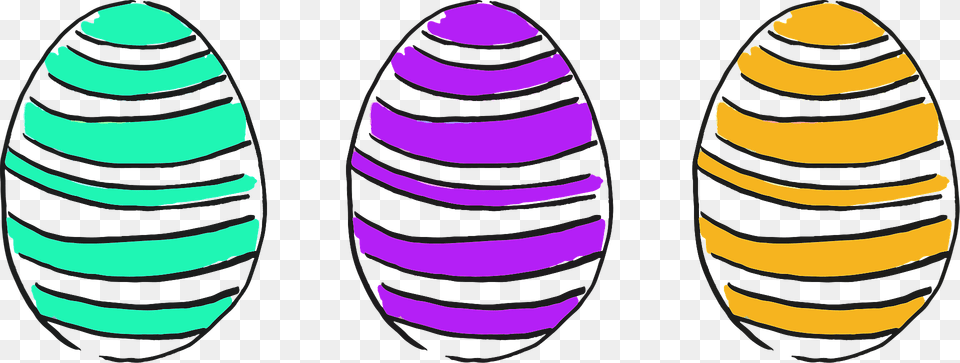 Striped Easter Eggs Clipart, Egg, Food, Easter Egg Png