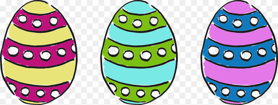 Striped Easter Eggs Clipart, Easter Egg, Egg, Food, Birthday Cake Free Transparent Png