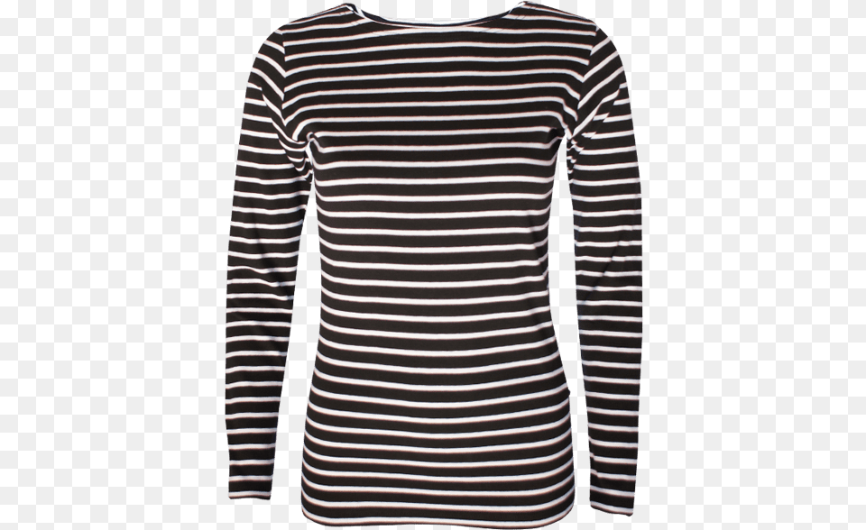Striped Long Sleeve Top, Clothing, Long Sleeve, T-shirt, Shirt Free Png Download