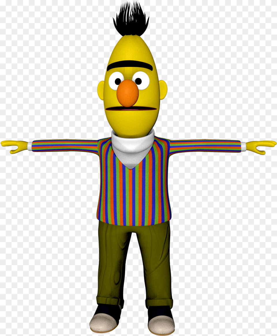 Striped Puppet Man Ii Modeled In Maya 2018rendered Cartoon, Toy, Face, Head, Person Free Transparent Png