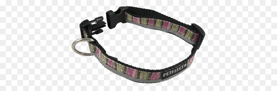 Striped Reflective Dog Collar Premium Nylon Dog Collar, Accessories, Blade, Razor, Weapon Free Transparent Png