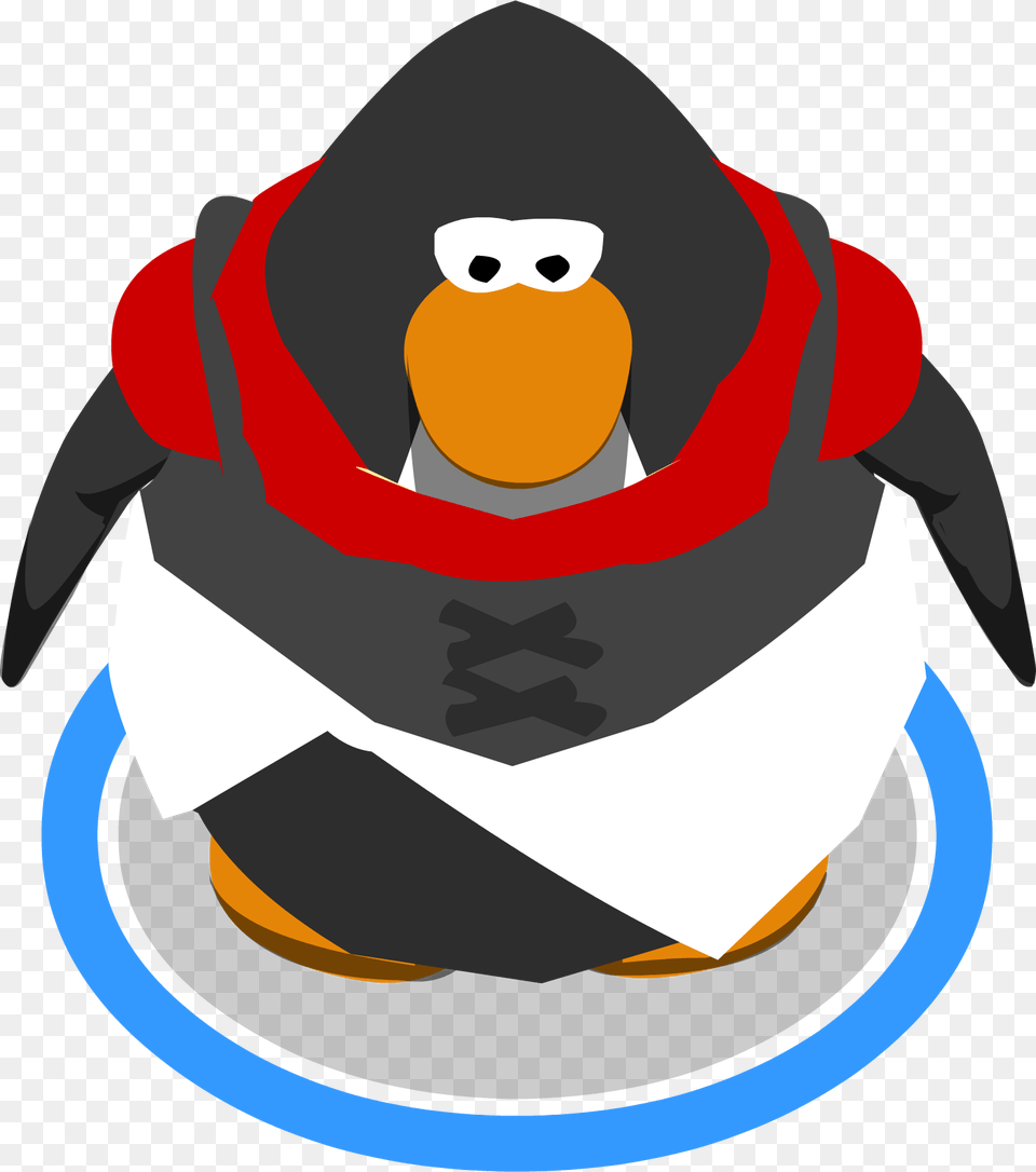 Striped Sash Dress In Game Club Penguin Rewritten Unreleased, People, Person, Animal, Bird Free Transparent Png
