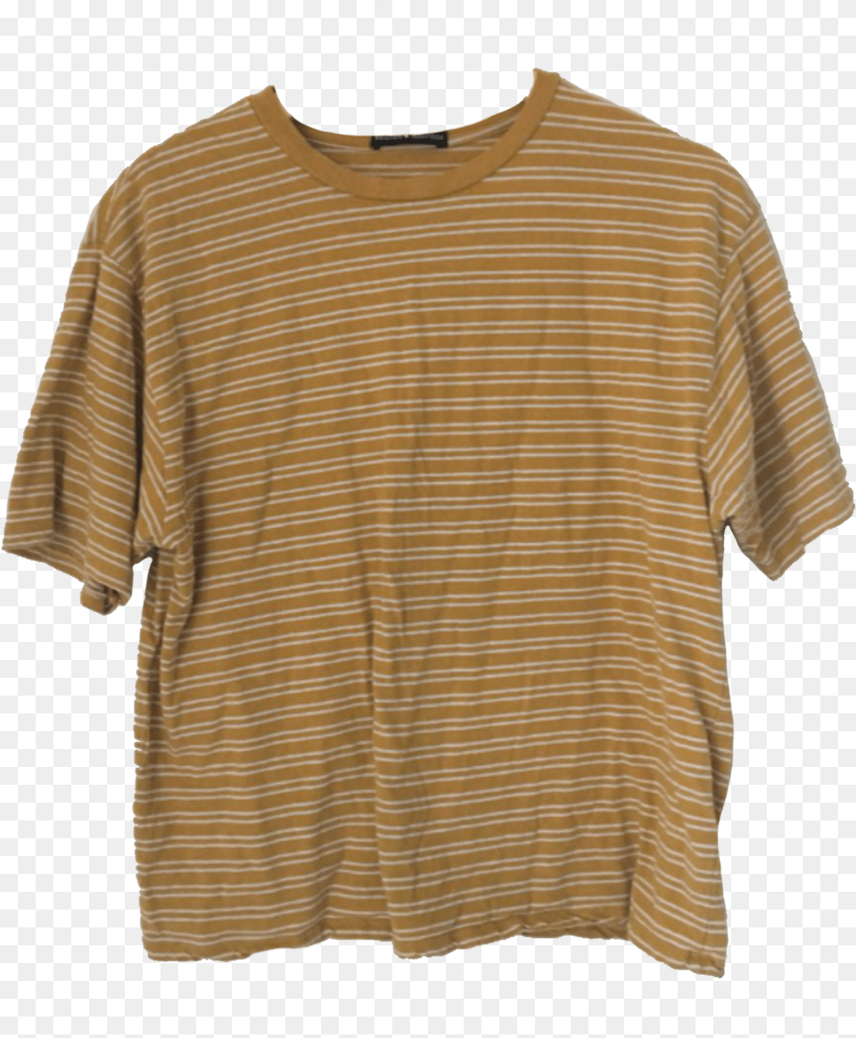 Striped T Shirt Polyvore Sweater Shirt Shirt Outfit Aesthetic Shirt, Clothing, Sleeve, T-shirt Free Transparent Png