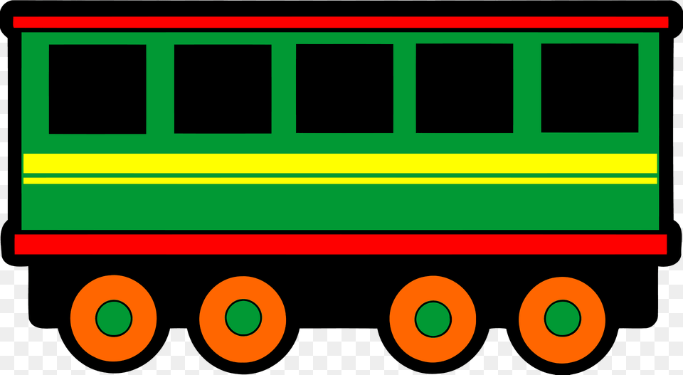 Striped Toy Railway Car Clipart, Bus, Transportation, Vehicle, Moving Van Png Image