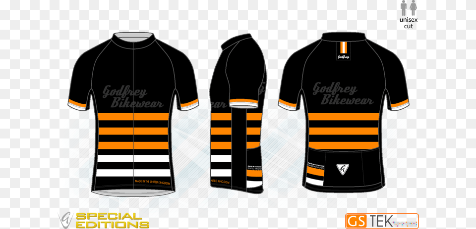 Stripes Cycling Jersey Cycling, Clothing, Shirt, T-shirt, Can Free Png