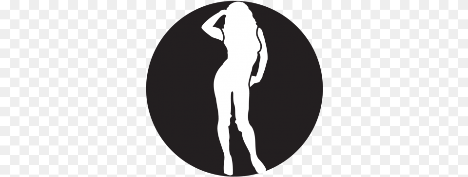 Stripper 3 Gobo Silhouette, Stencil, Person Free Png