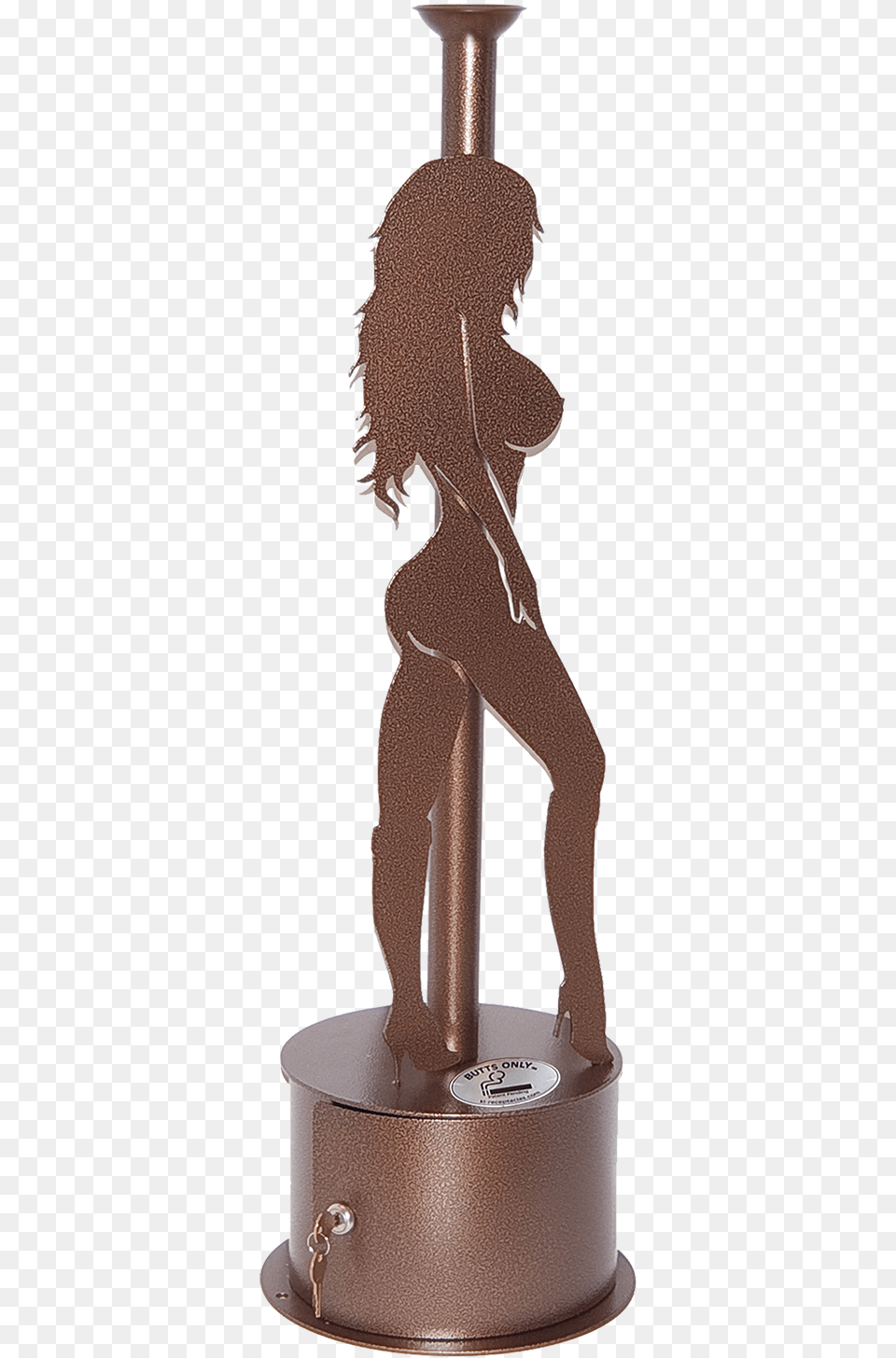 Stripper Pole, Bronze, Adult, Female, Person Free Png