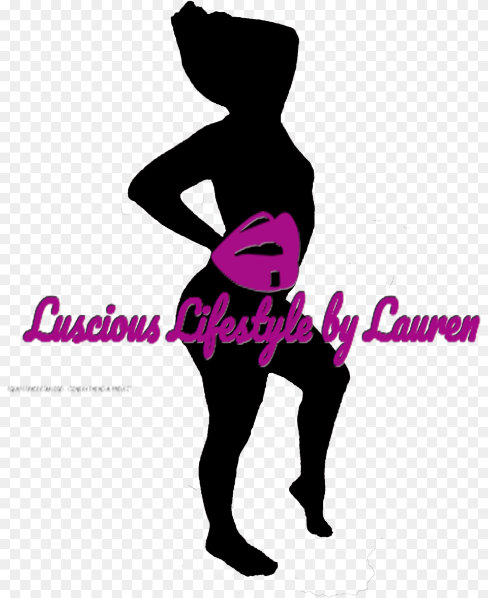 Stripper Silhouette, Purple, Person, Face, Head Png