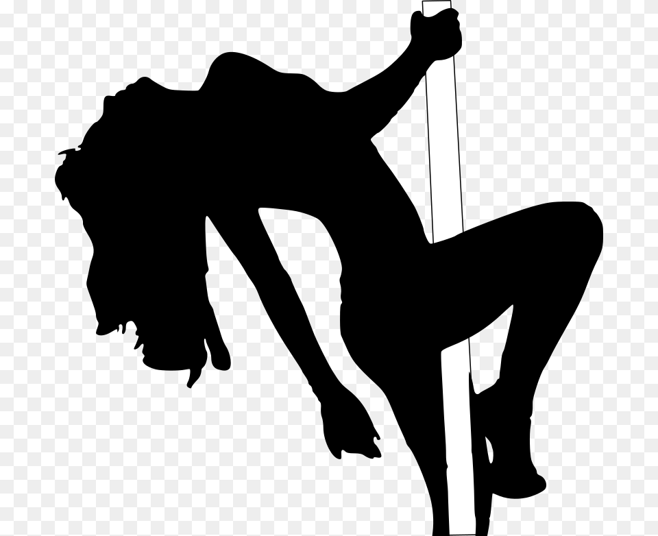Stripper Woman Pole Sexy Female Young Attractive Strip Club Logo, Lighting, Cutlery, Fork, Cross Free Transparent Png