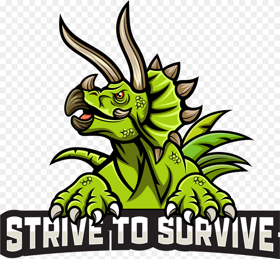 Strive To Survive Ark Fictional Character, Green, Electronics, Hardware, Animal Free Png Download