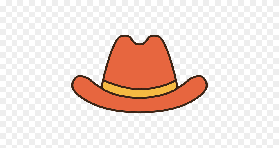 Stroke Orange Cowboy Hat, Clothing, Cowboy Hat, Hardhat, Helmet Png