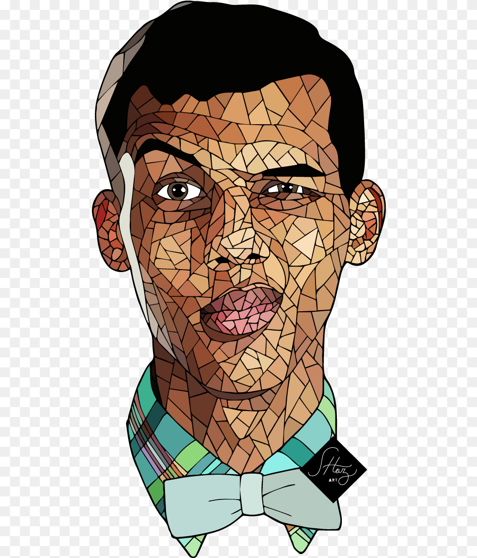 Stromae Art, Accessories, Tie, Portrait, Photography Free Png Download