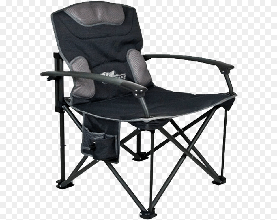 Strong Arm Chair Companion Rhino Deluxe Folding Camp Chair Amp Armrests, Canvas, Furniture, Home Decor, Cushion Png Image