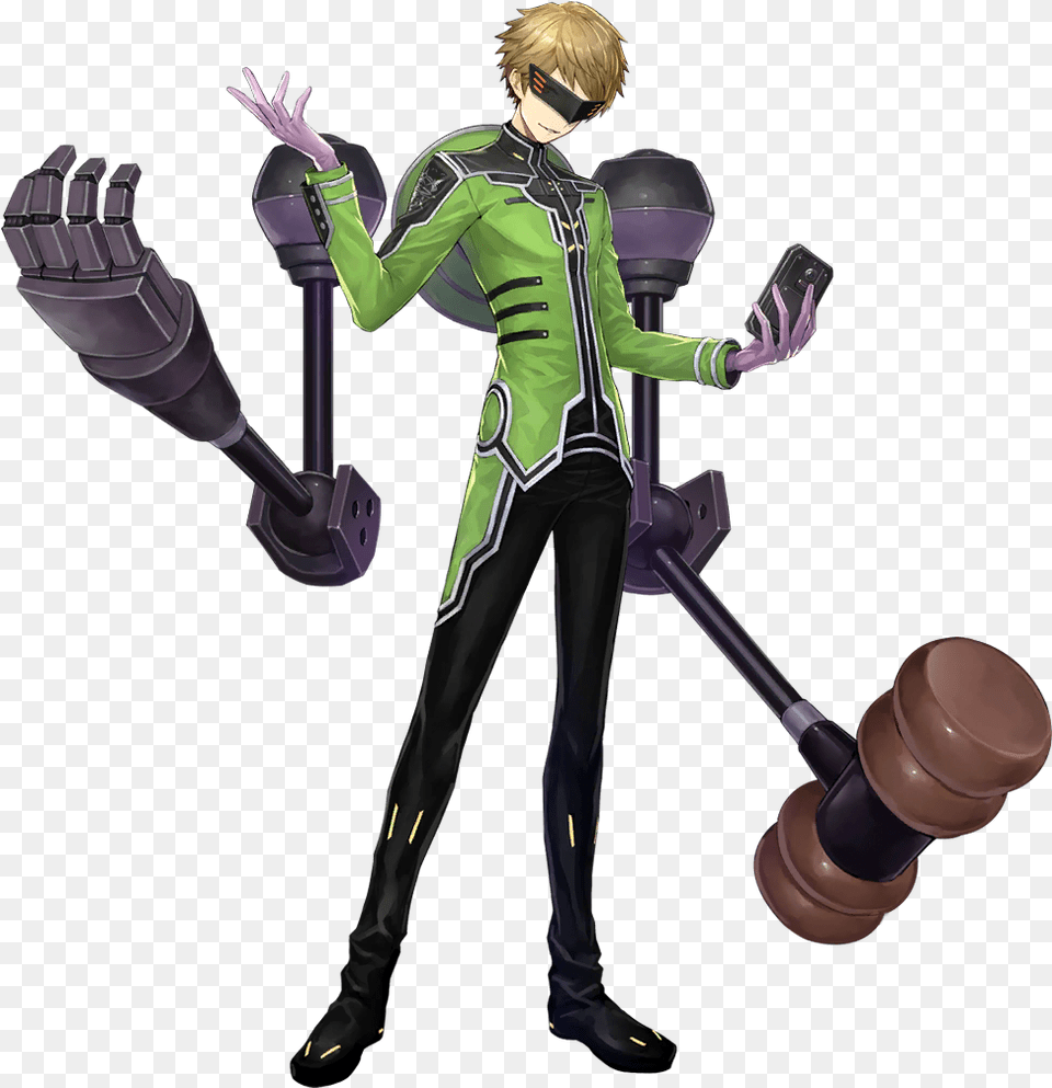 Strong Arm Persona 5 Haru Alien Robot, Adult, Male, Man, Person Free Png Download