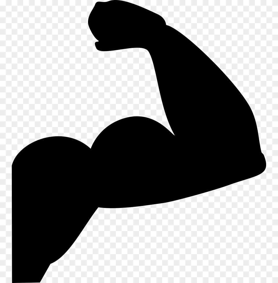 Strong Arms, Silhouette, Stencil, Adult, Female Png