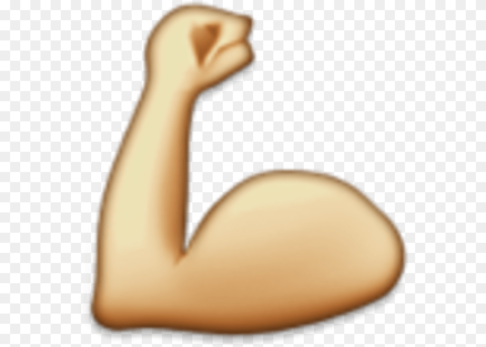 Strong Emoji 128 Flex Emoji, Arm, Body Part, Person, Adult Free Png Download