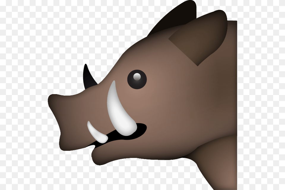 Strong Emoji Emoji Boar, Animal, Mammal, Pig, Hog Free Png