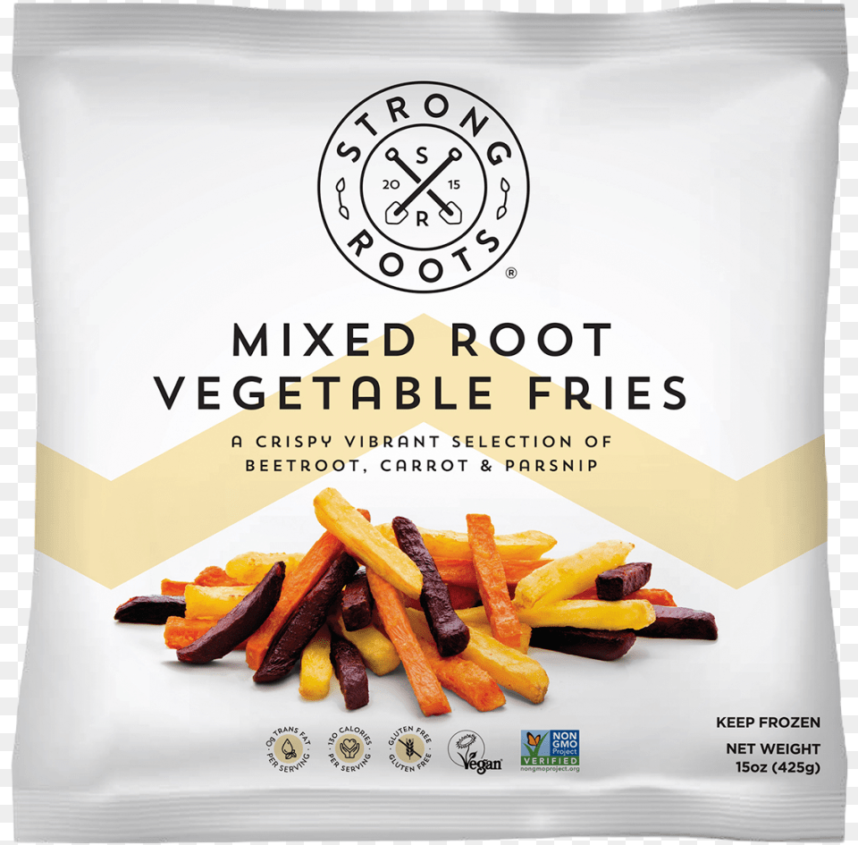Strong Roots Vegetable Fries, Advertisement, Food Png
