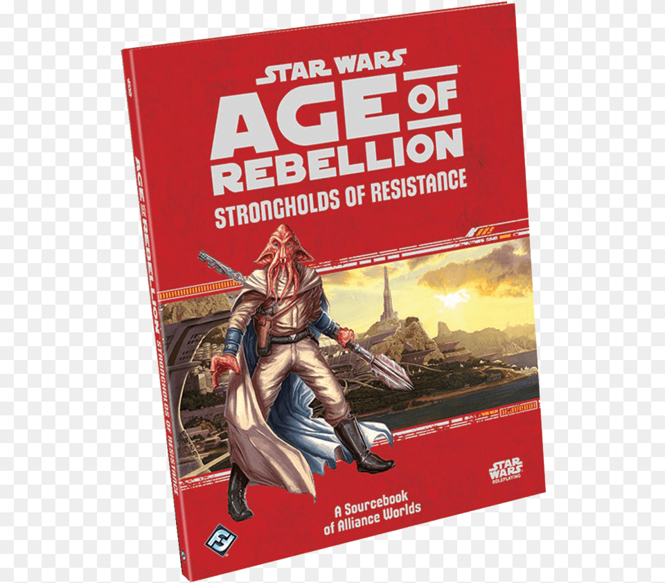 Strongholds Of Resistance Star Wars Age Of Rebellion Rpg Strongholds, Book, Comics, Publication, Adult Png Image