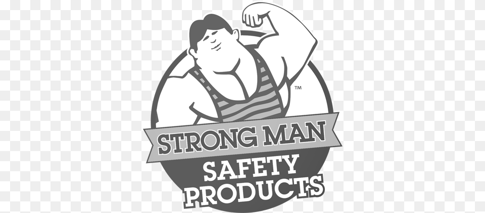 Strongman Strong Man Safety Products, Adult, Male, Person, Advertisement Free Png Download