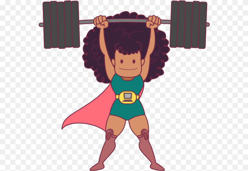 Strongwoman Strong Woman, Baby, Person, Face, Head Free Png