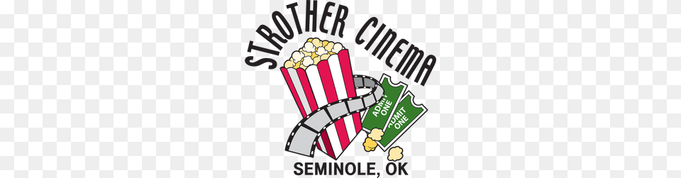 Strother Cinema, Food, Popcorn, Dynamite, Weapon Png Image