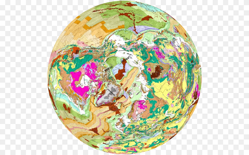 Structural Geology Real World Globe, Astronomy, Outer Space, Planet, Plate Free Png Download